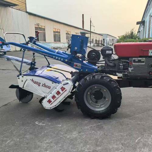 大量手扶加拖拉机外贸工厂115底盘EXV18马力农用手扶式重拖拉机