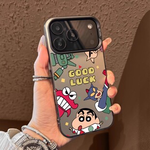 轻薄肤感适用于苹果17promax手机壳iphone16小米15/14华为mate70pro创意pura80蜡笔小新oppoReno14pro荣耀400