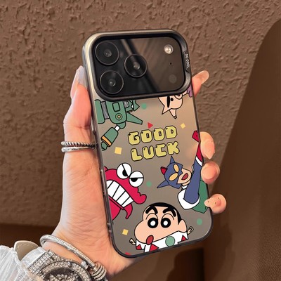 轻薄肤感蜡笔小新壳适用于多型号