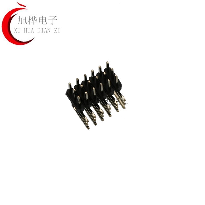 2.54McM 三排弯针 90度3排弯针3*2P3P4P5P6P8P10P-40P 环保镀金针