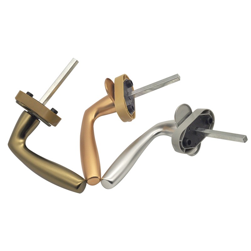 门窗把手窗纱一体平开窗断桥铝合金窗户拉手O塑钢内开拉手铝包木