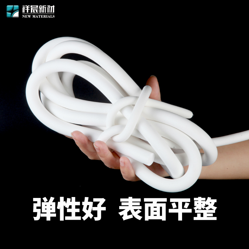 硅胶发泡圆条耐高温发泡硅胶条cnBc真空吸盘密封条海绵条泡沫条橡