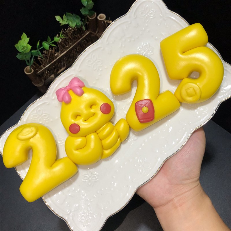 2025新年蛇g年数字卡通包子馒头模具宝宝辅食中式面食工具翻糖切