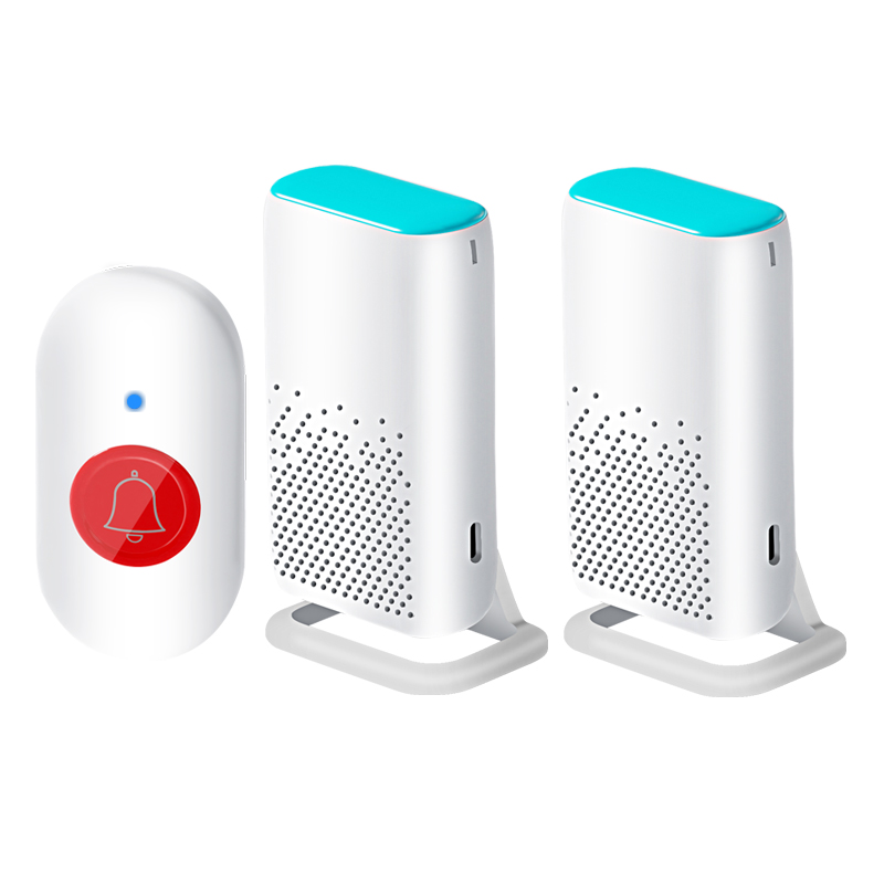 充电门铃老人无线呼叫器家用超远距离病人床头遥控平安.钟防水智