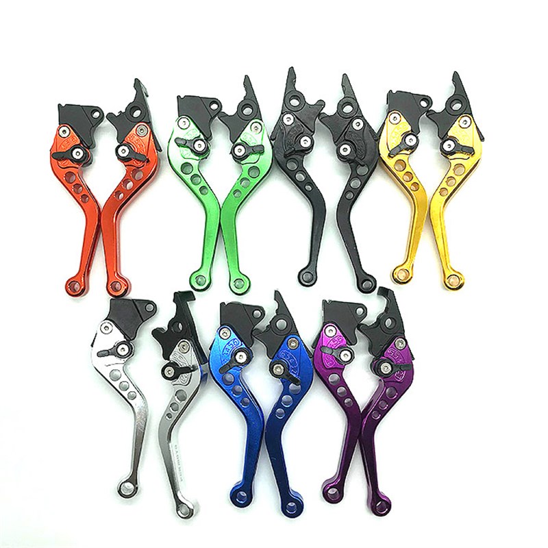 摩托车助力车改装配件 福喜鬼火刹车把手把牛角GYU6手刹电摩双碟