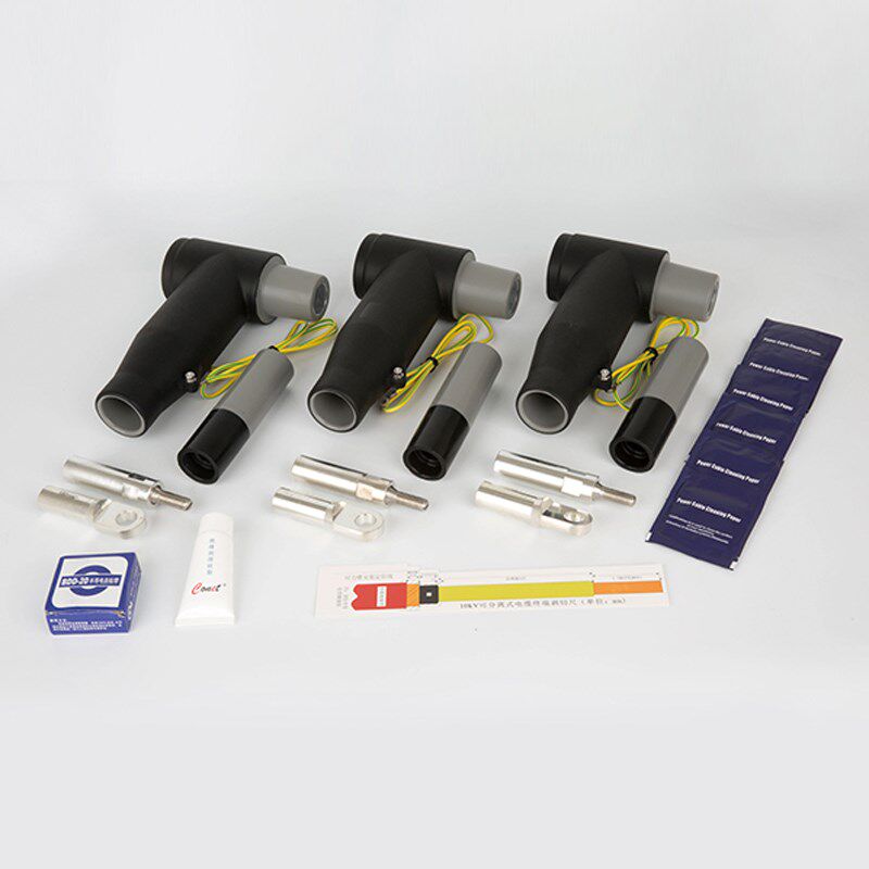 5k欧式电缆插拔头分支箱触摸T型前后接头后接避雷器