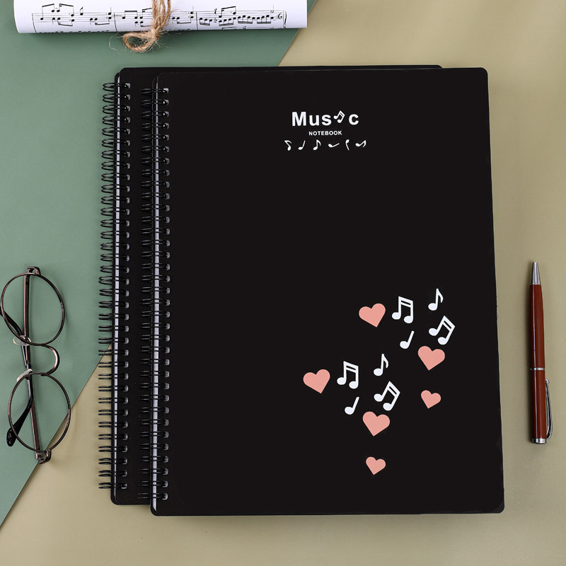 修改反光乐谱夹册钢琴谱夹画册夹架子鼓吉他谱子文件夹定制