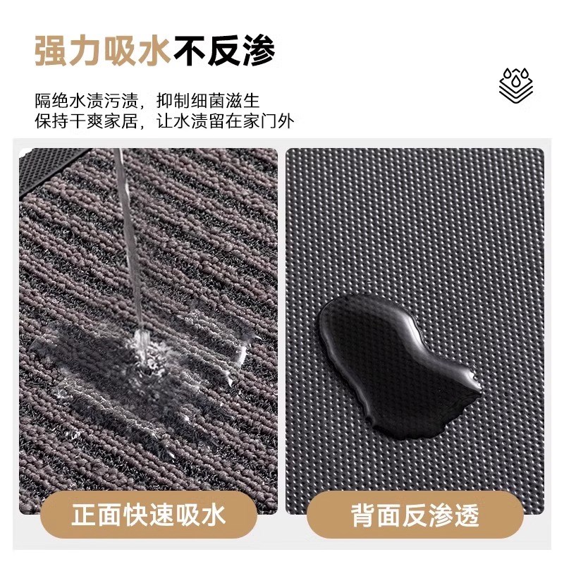入户门地垫门口进门外门垫202新款高端别墅家用耐脏防滑除尘垫子