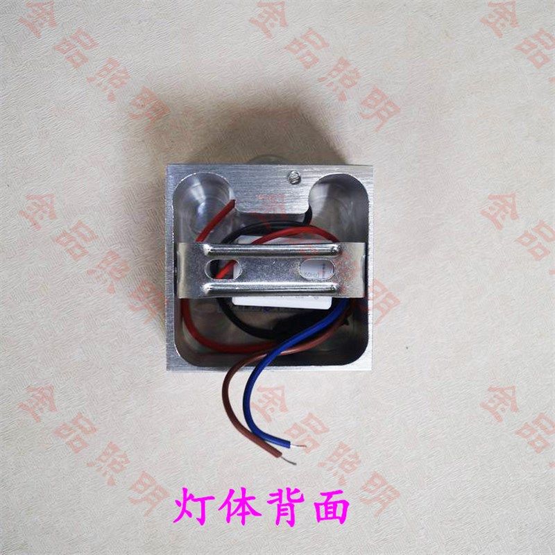 单头led壁灯 走廊 楼梯 过道墙灯 方形迷你小壁灯 现代铝材灯