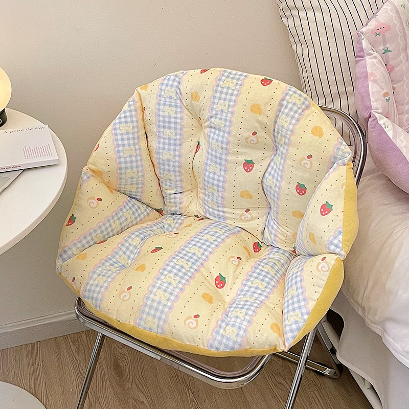 坐垫学生教室宿舍靠背一体式椅垫办公室久坐防屁股痛护腰靠垫屁垫