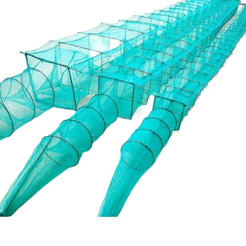 带翅虾笼鱼网捕鱼笼捕鱼工具捕鱼地网龙虾网河虾网泥鳅网黄鳝笼