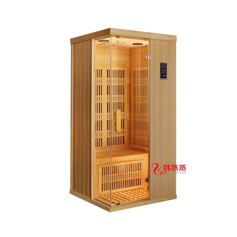 韩蒸蒸人单人能量频谱屋汗蒸房家用砭石箱桑拿浴箱远红外光波浴