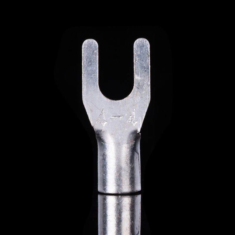 紫铜焊口 UT叉型裸端头UT- Y型接线端子 U型铜端子 镀银 1000只