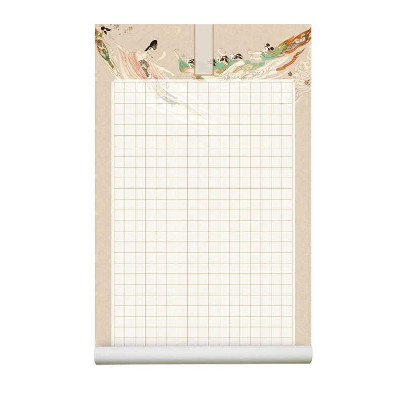 加厚洛神赋琵琶行长卷长条硬笔书法作品纸复古行书草书小楷创作纸