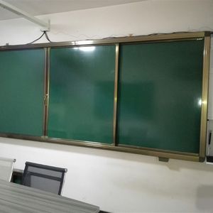 蓝贝思特绿板四块/两块装 电子白板推拉黑板触摸屏电视教学一体机