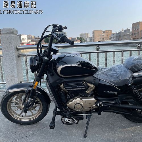 适用隆鑫无极CU改装车把cu改装高把增高复古猿把手把方向把