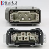 矩形重载连接器电流工业航空