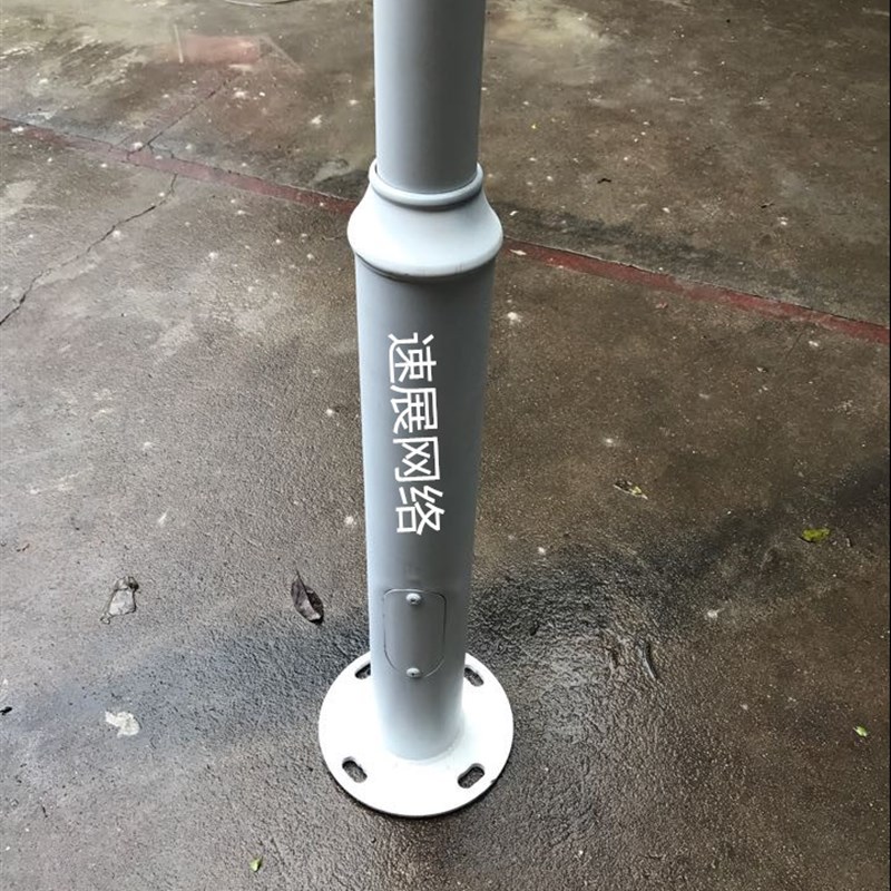 监控立杆式立杆拆装立杆高度随意搭配米.5米米5米镀锌立杆