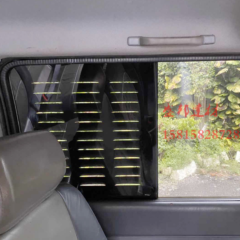 面包车加装百叶窗小面旅床车改装货车通风防雨百叶挡风玻璃