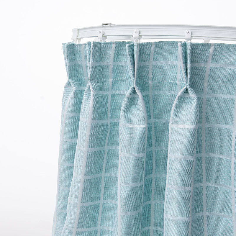 鄂哲】窗帘轨道加厚铝合金静音窗帘L形阳台U形轨道支架