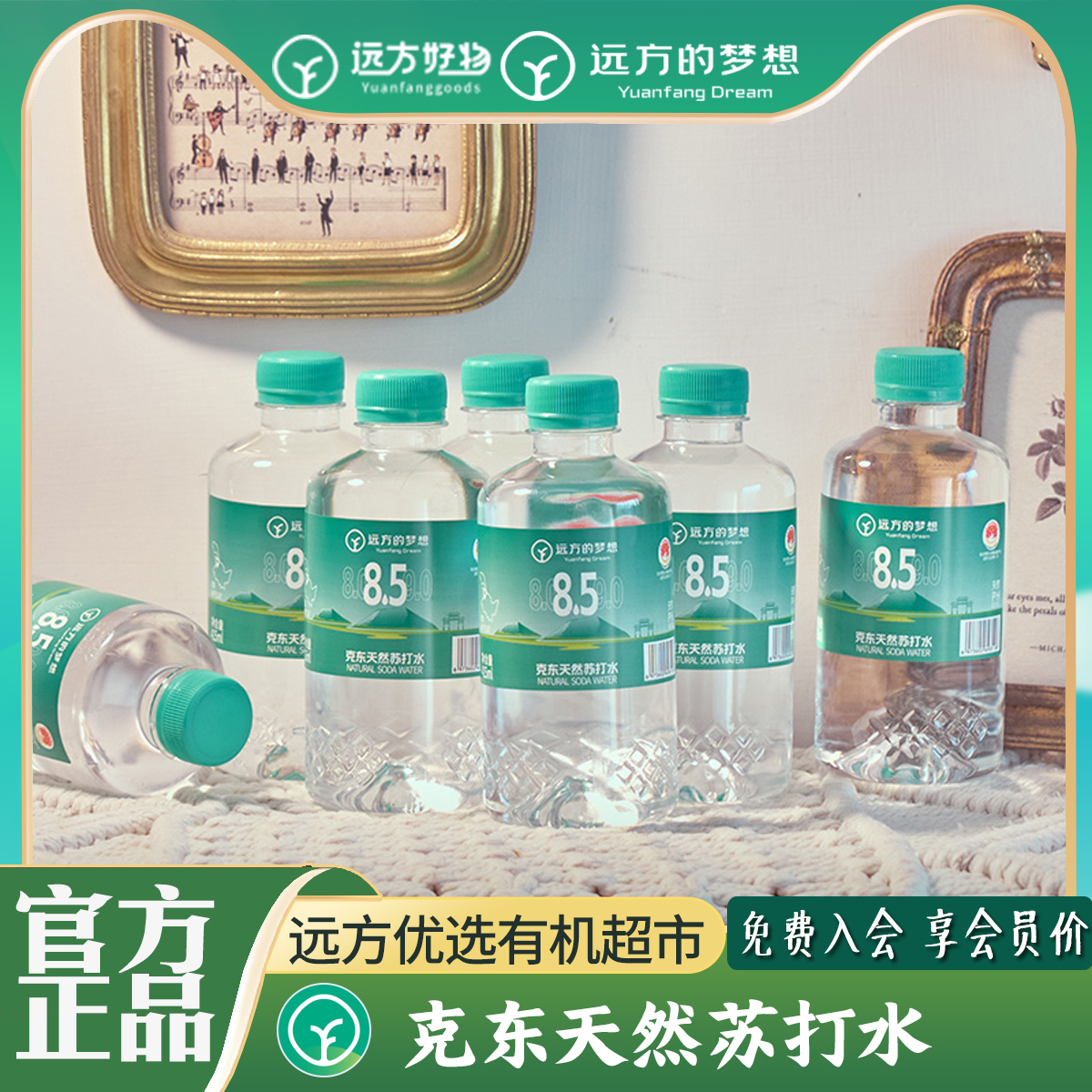 远方的梦想克东天然苏打水