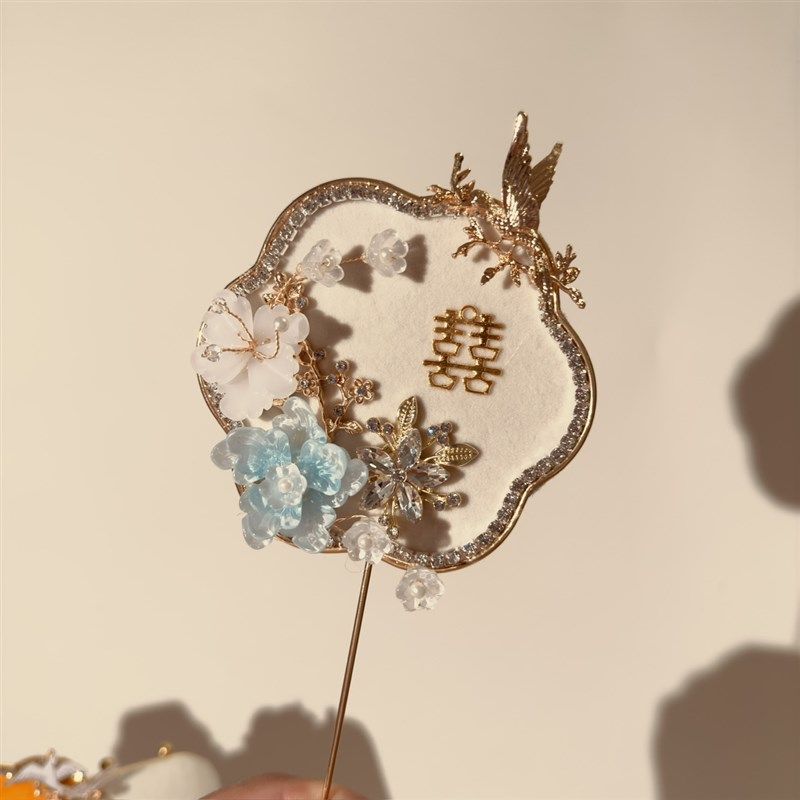 团扇新娘结婚秀禾喜扇中式婚礼婚扇喜扇高级迷你扇子却扇团扇出嫁,家居饰品,工艺扇/团扇/喜扇/折扇,淘宝优惠券,粉丝福利购,淘宝优惠卷