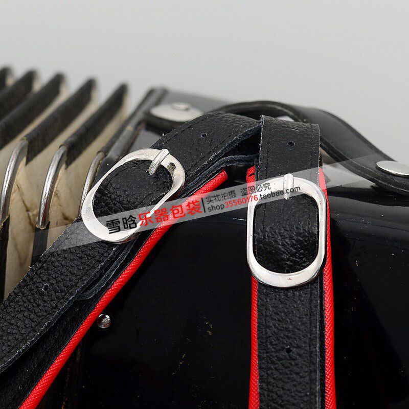 黑红多色9贝斯司手风琴背带贝斯背带