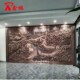 铸铜锻铜浮雕壁画背景墙铜地雕校园酒店展览馆物山水浮雕