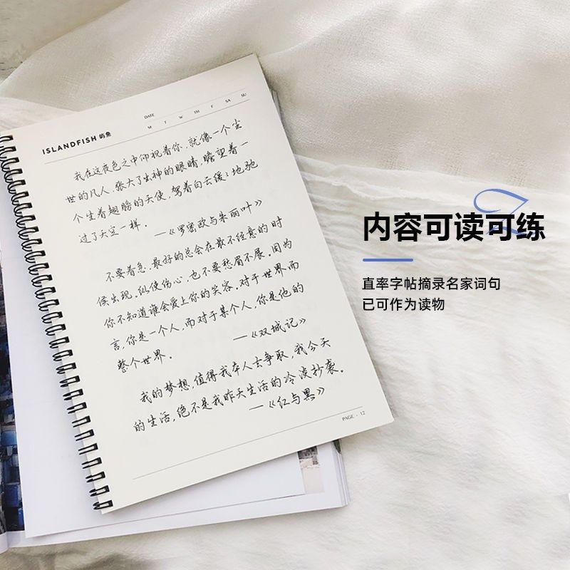 字帖学生女鲸落体屿鱼文创直率手写体钢笔字帖男女生漂亮楷书新,文具电教/文化用品/商务用品,练字帖/练字板,淘宝优惠券,粉丝福利购,淘宝优惠卷