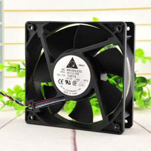 AFC1212DE 12CM 12038 1.6A 大风量温控PWM散热风扇 12V 台达