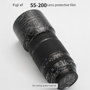适用55200镜头贴膜 XF 55-200贴纸