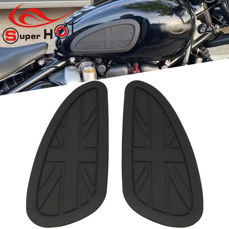 适用凯旋T100 T120 Bobber Street  Twin改装覆古车油箱侧贴