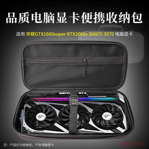 适用RTX4060/RTX 4070Ti 4080S 3070收纳包收纳盒