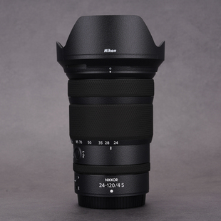 适用 Z24-120mmF4S贴膜全包保护24120贴纸碳纤维铸造