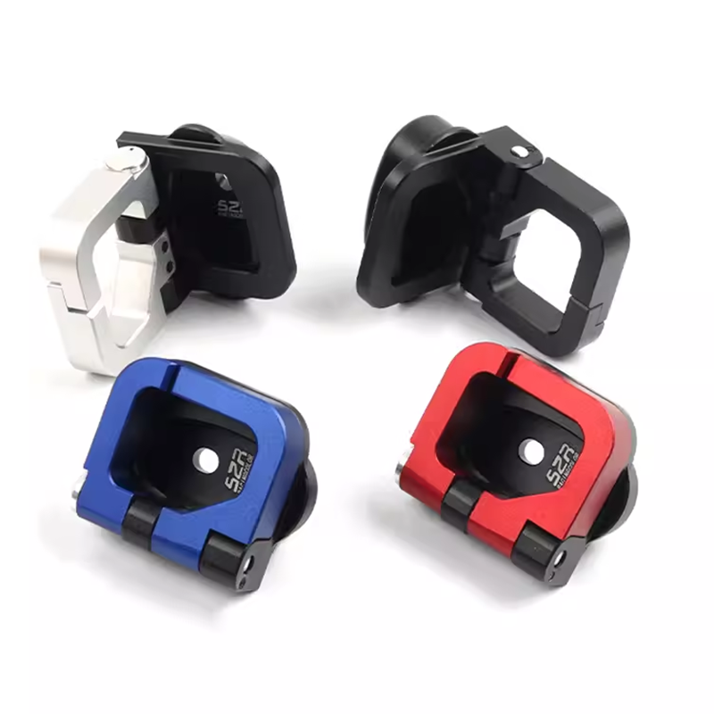 适用南方飞戈150改装可折叠开合置物挂钩承重头盔水杯钩子配件