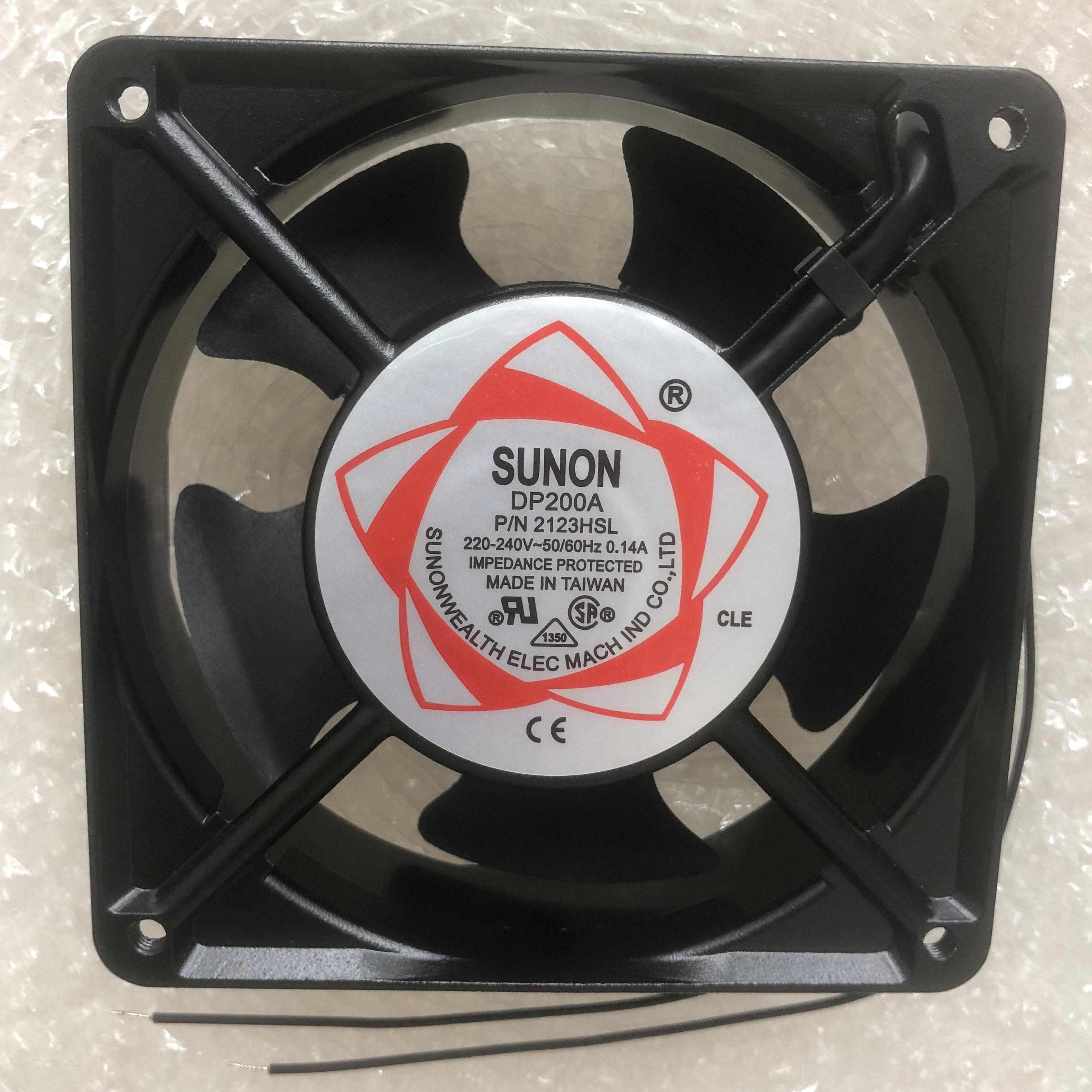 建准 DP200A P/N2123HSL AC220V 0.14A机柜静音散热风扇12CM