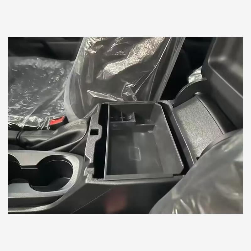 适用2023年撼路者RANGER  RAPTOR皮卡扶手箱中央储物收纳盒