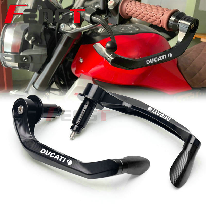 杜卡迪821牛角护手改装件Monster797 696 796 DIAVEL1200煞车把手