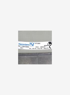 德国百能堡Pfannenberg PF3000 过滤网风扇  PF 3000 230V 45/39W