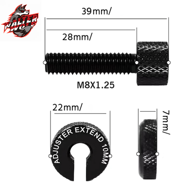 春风 250SR NK 400 150 650GT国宾ST狒狒 电缆线离合器线调节螺丝