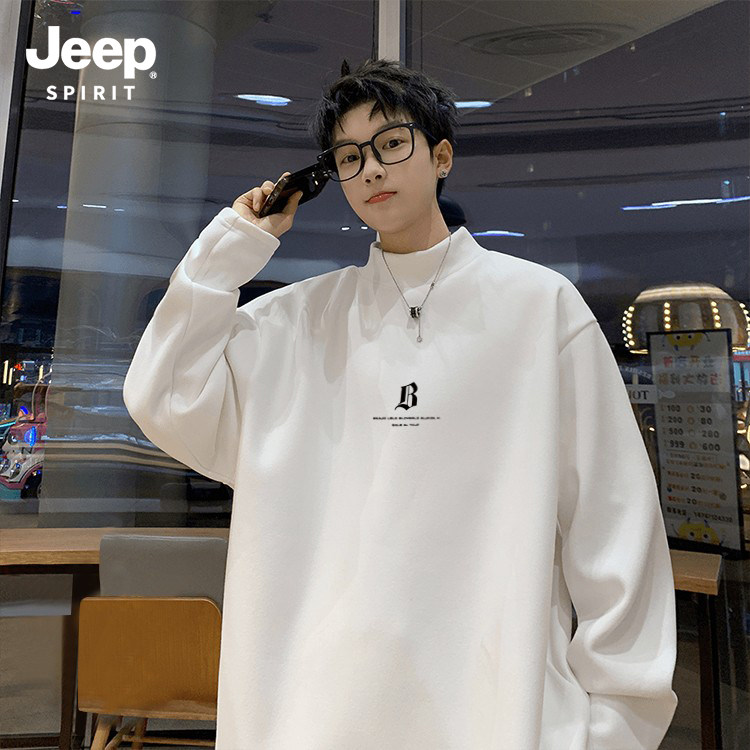 Jeep吉普男士打底衫秋冬保暖