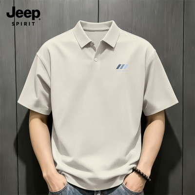 Jeep吉普男士polo衫轻奢高级感男