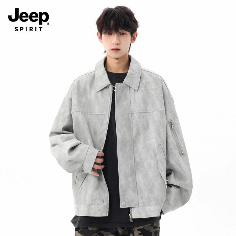 Jeep吉普美式复古机能风夹克