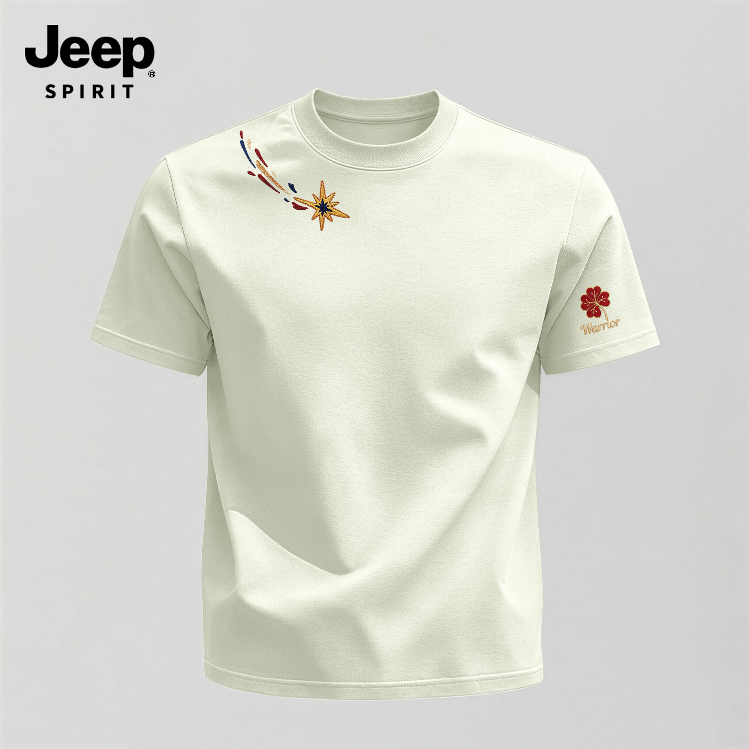 Jeep吉普短袖t恤男夏季穿搭美式