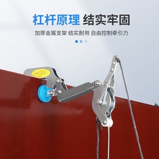 脖子拉伸器吊颈器拉伸 颈椎牵引架便携i颈椎拉伸架家用颈托挂钩式