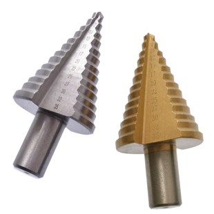 35mm宝塔钻多功能镀钛开孔器C手电钻打孔工具高速钢阶梯钻头