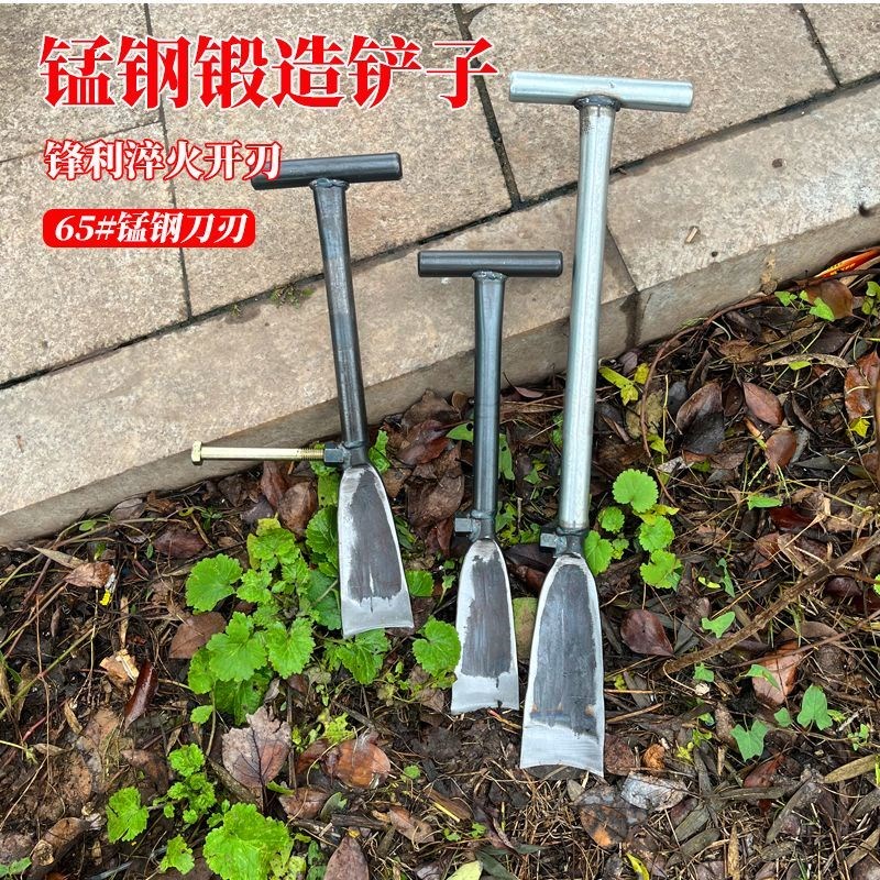 锰钢挖树铲挖藕锹洛阳铲子起苗树根挖沟坑洞神器挖土专用挖笋工具