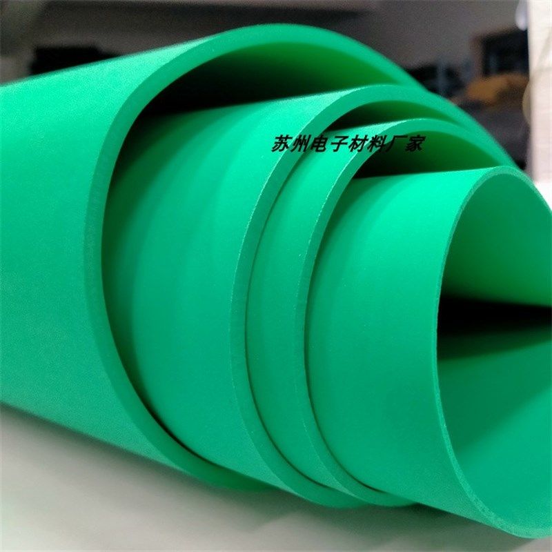 eva高弹泡棉材料 耐压刀版弹垫 垫刀刀模垫 压槽模绿色加硬60度