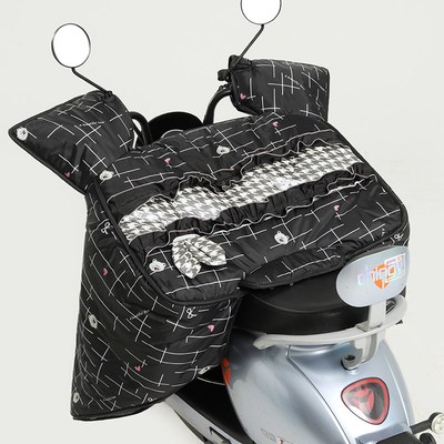 2025新款电动车挡风被加厚冬季加绒三轮车摩托车通用大包围