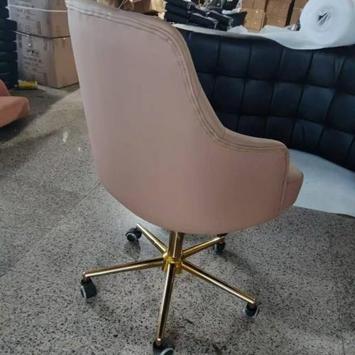 美发美容店靠背座椅接待椅化妆椅可升降旋转技师椅师傅凳办公座椅